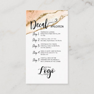 AJOUTEZ VOTRE APPLICATION DE DÉTAILS LOGO CARTES D