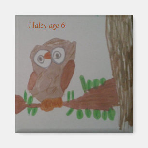 Ajoutez votre art de childs au magnet
