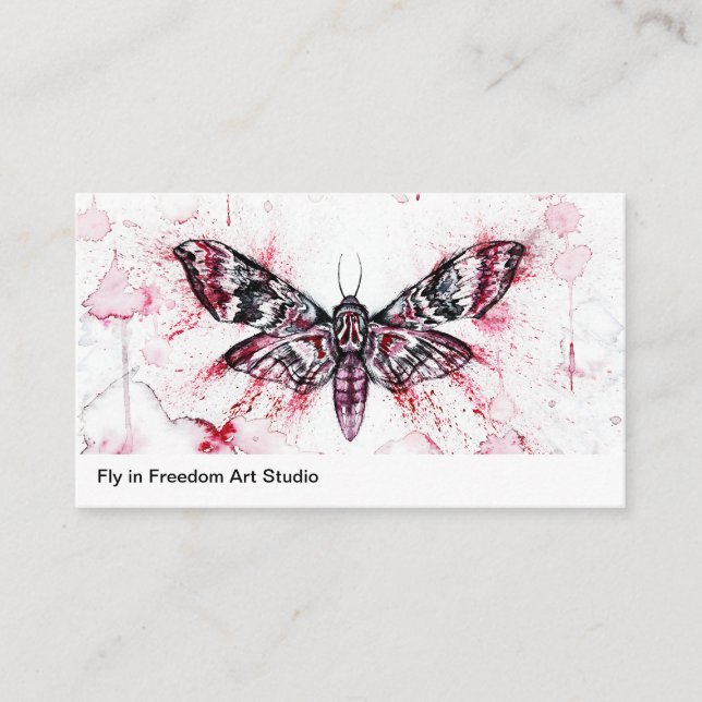 Ajoutez votre code QR artistique Carte de visite p (Devant)