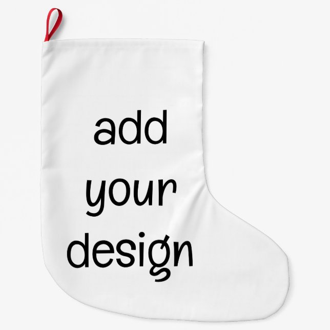 ajoutez votre conception de chaussette de Noël (Devant)