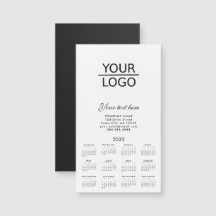 Ajoutez votre logo 2022 Calendrier Promotion Entre