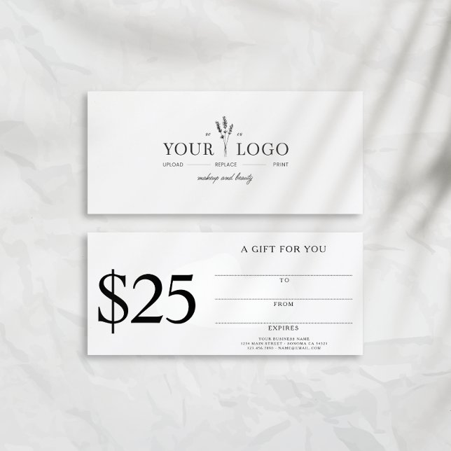 Ajoutez Votre Logo Beauté Cadeau Pour Vous Certifi (Créateur téléchargé)