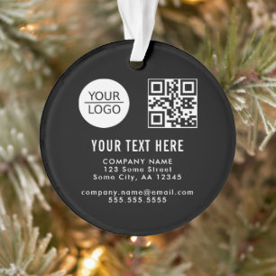 Ajoutez votre logo Code QR Texte personnalisé Prom