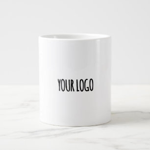 ajoutez votre logo dans une tasse de café blanc