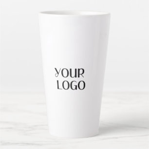 ajoutez votre logo dans une tasse de café blanc