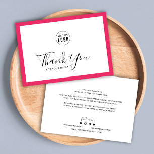 Ajoutez votre logo et votre Merci de couleur de bo