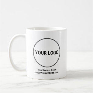 Ajoutez Votre Logo, Mug de l'entreprise,