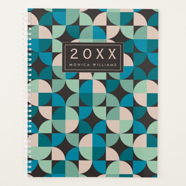 Ajoutez votre nom | Motif Retro Vintage 60's (Devant)