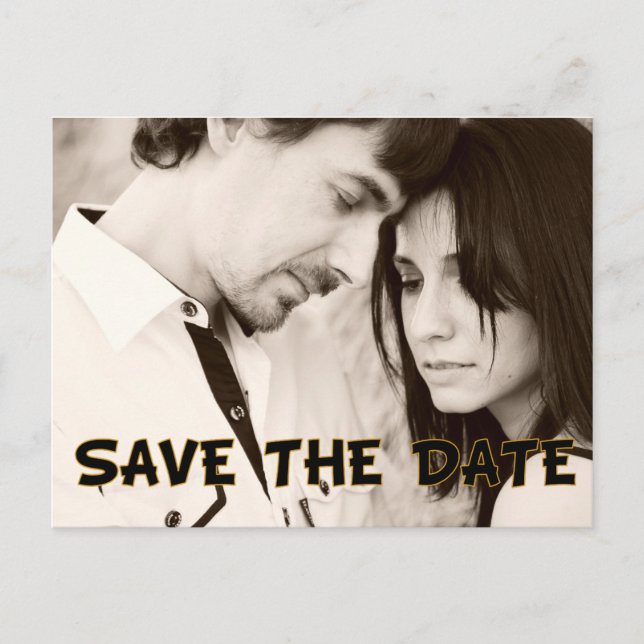 Ajoutez Votre Photo Carte Postale Enregistrer la D (Devant)