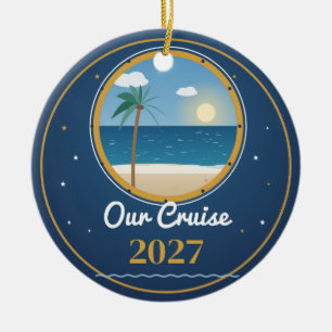 Ajoutez Votre Photo Ornement de Croisière Personna
