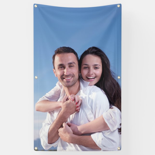 Ajoutez votre propre bannière faite sur commande (Vertical)