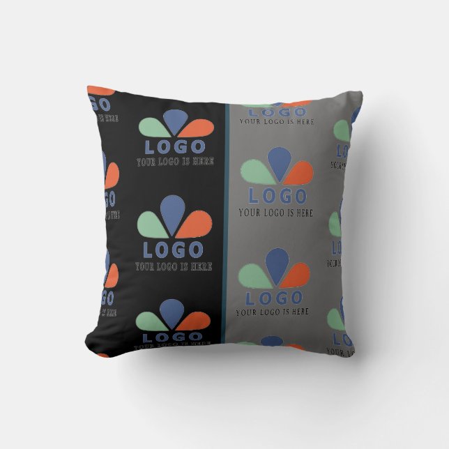 AJOUTEZ VOTRE PROPRE LOGO. Coussin décoratif (Recto)