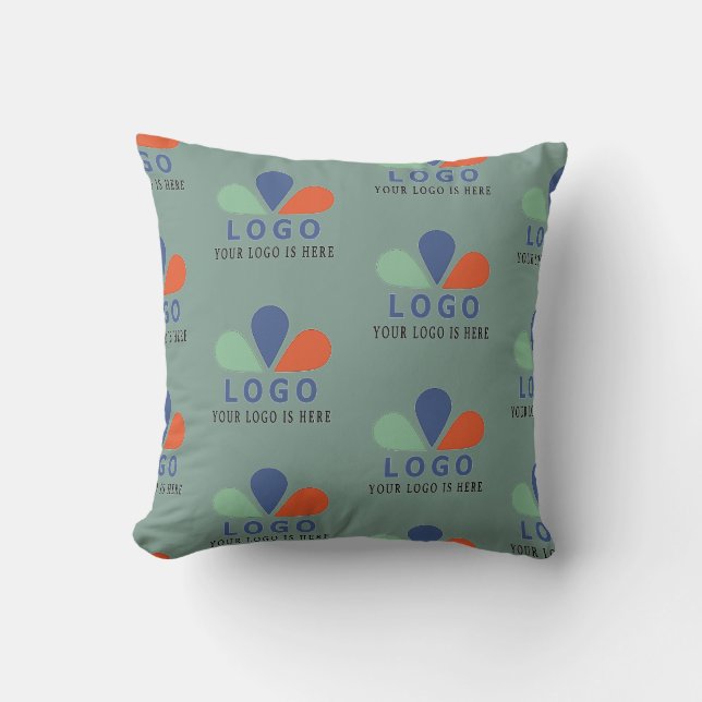 AJOUTEZ VOTRE PROPRE LOGO. Coussin décoratif (Recto)