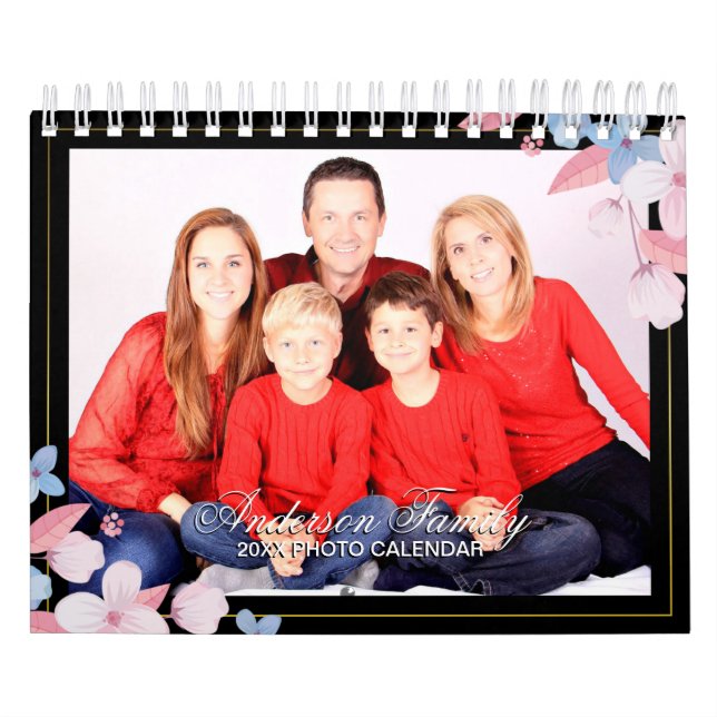Ajoutez Votre Propre Photo 2 Page Petit Calendrier (Protection)