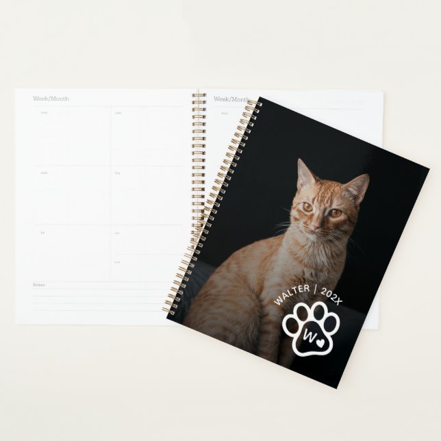 Ajoutez Votre Propre Photo Chat Animaux de Compagn (Devant avec enveloppe)