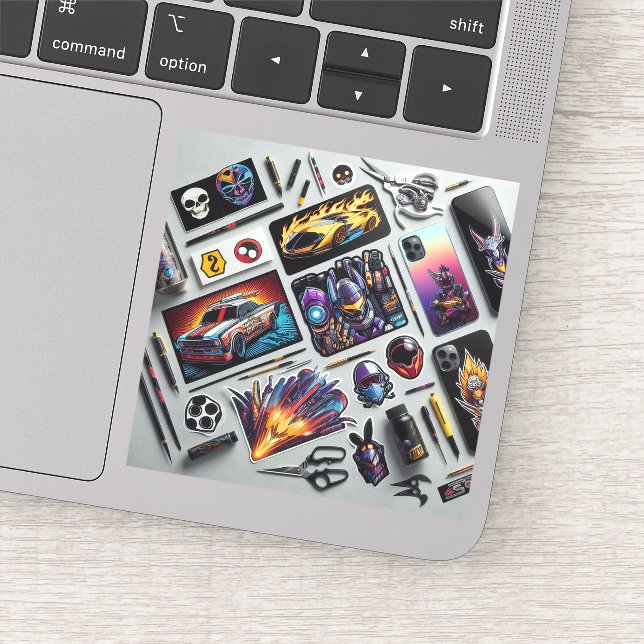 Ajoutez Votre Propre Sticker "Custom-Cut Vinyl" Pe (Détail)