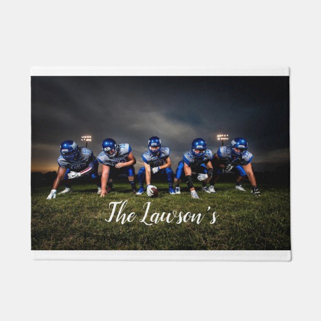 Ajoutez votre propre tapis photo personnalisé (Devant)