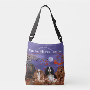 Ajustable 4 Cavalier roi Charles avec Sac fourre-tout Feuill