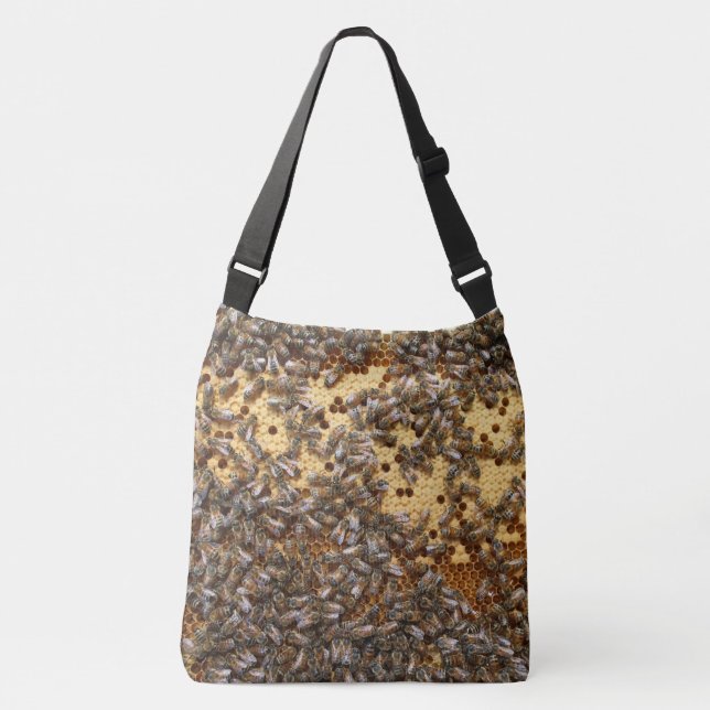 Ajustable Abeille de miel mon sac (Devant)