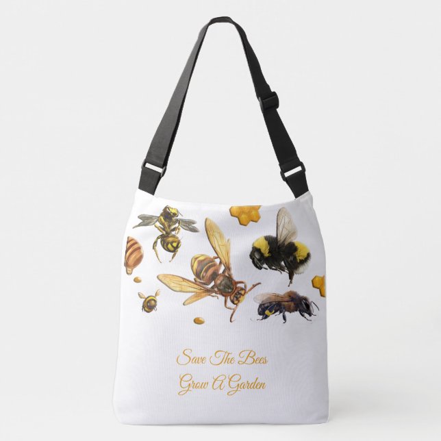 Ajustable Adorables [3D] Enregistrer Le Sac fourre-tout Pers (Devant)