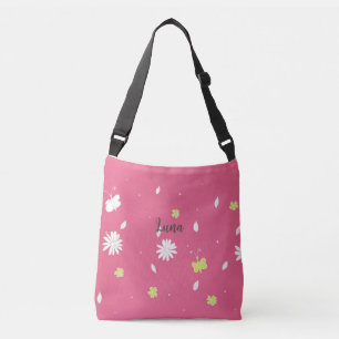 Ajustable Amusants Moderne Rose Ressort 3 Crossbody Sac