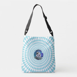Ajustable Arrière - plan bleu Astronaut DJ Music Sac fourre-
