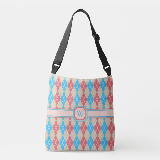Ajustable Au Jacquard de plage Sac tout-imprimé (Devant)