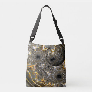 Ajustable Ballet sphérique en Sac fourre-tout argent et or