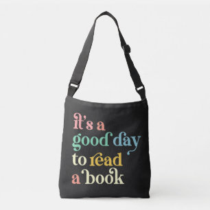 Ajustable Book Lovers Sac fourre-tout, C'est un bon jour pou