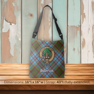 Ajustable Clan Anderson Sac carrossable Tartan