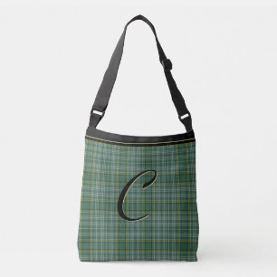Ajustable Clan Currie Tartan Sac corporel monogramme plaqué