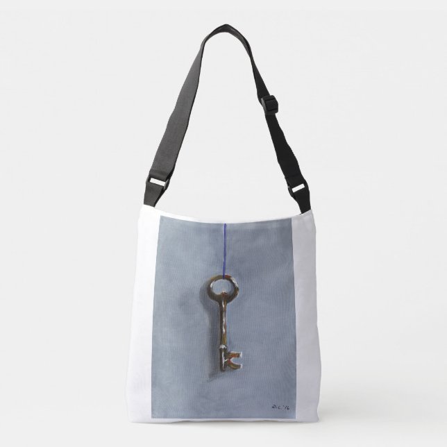 Ajustable Clé au-dessus du sac fourre-tout à épaule (Devant)