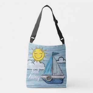Ajustable Conception de la plage de bois flotté Sac de carro
