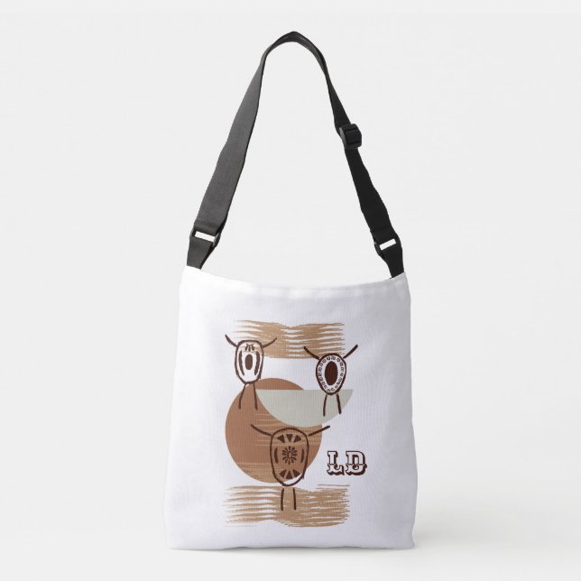 Ajustable Cravate moderne Bolo Sac fourre-tout de crosse de  (Devant)