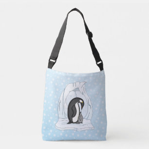 Ajustable Davin et Annie le pingouins Sac tout-sur-impressio