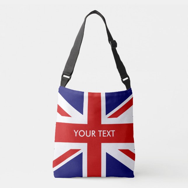 Ajustable Drapeau British Union Jack personnalisé sac de car (Devant)