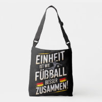 Einheit ist wie Fußball - Besser Zusammen! Sac fou