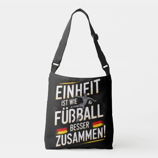 Ajustable Einheit ist wie Fußball - Besser Zusammen! Sac fou (Devant)