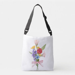 Ajustable Elégant Sac fourre-tout de bouquet floral - Élégan
