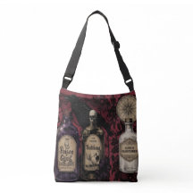Élixirs Curieux & Sac Bandoulière Raven Moyen