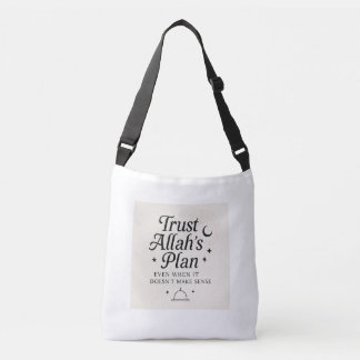 Ajustable Faites confiance au plan Allah Sac fourre-tout mus