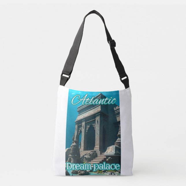 Ajustable Fourre-tout tout-sur-impression, sac transversal (Devant)