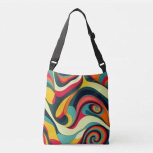 Ajustable Fun Retro Look Crossby Sac fourre-tout