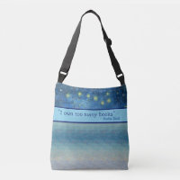 Funny Blue sac de livre de booklover Fourre-tout