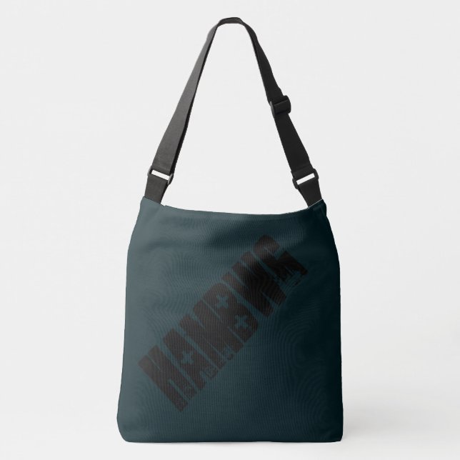 Ajustable HAMbWG - Sac fourre-tout - Turquoise - Logo HAMbWG (Devant)