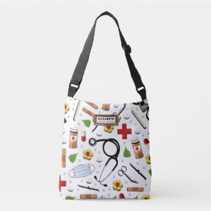 Ajustable Infirmière Idée Cadeau Personnalisé Sac Crossbody