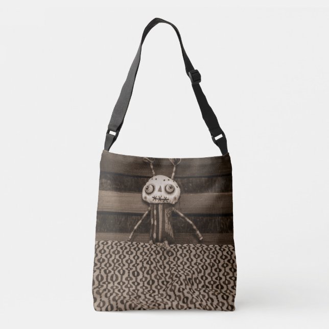 Ajustable Joli petit sac fourre-tout de poupée (Dos)