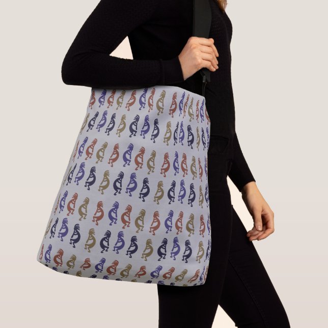 Ajustable Kokopelli Groupe de Flûtes Jouer des Figures Sac f (De près)