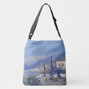 Ajustable La côte Italie d'île de Capri fleurit le sac