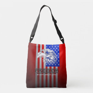 Ajustable La liberté est plus qu'un mot Sac C4th AOP